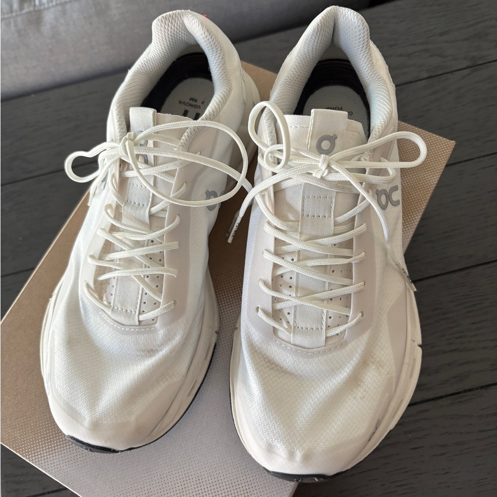 On Running Women's White Athletic Shoes